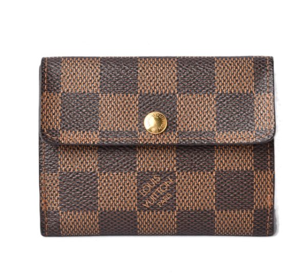 210625 to 06 lv 1 Louis Vuitton Ludlow Mini Wallet Damier Brown