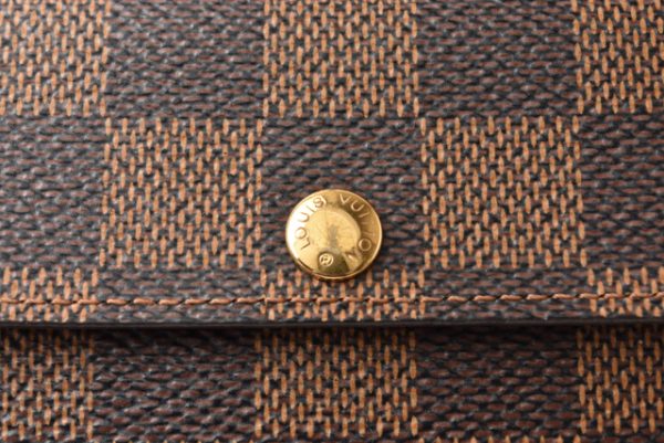 210625 to 06 lv 3 Louis Vuitton Ludlow Mini Wallet Damier Brown