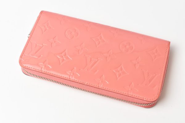 210625 to 35 lv 3 Louis Vuitton Wallet Vernis Rose Rich