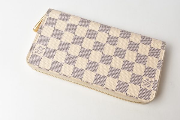 210625 to 36 lv 3 Louis Vuitton Zippy Wallet Long Damier Azur