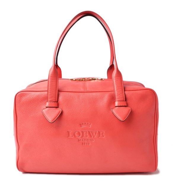 210625 to 40 lo 1 Loewe Tote Bag Calfskin Pink