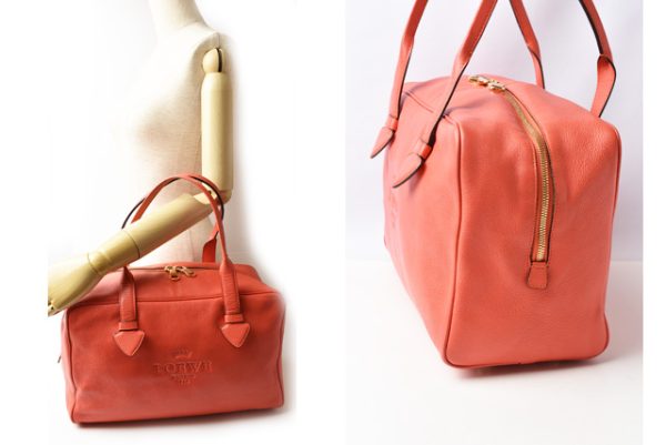 210625 to 40 lo 2 Loewe Tote Bag Calfskin Pink