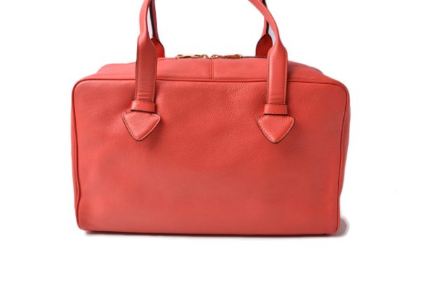 210625 to 40 lo 4 Loewe Tote Bag Mini Heritage Calfskin Coral Pink