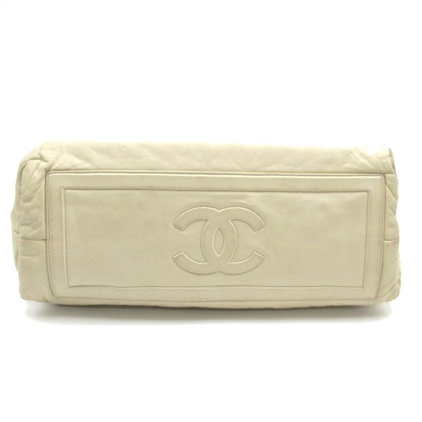 2106800529371 4 Chanel Coco Cocoon Tote Bag Ivory