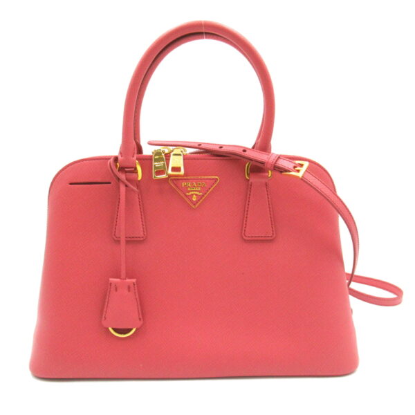 2106800532364 1 Prada 2Way Saffiano Shoulder Bag Pink