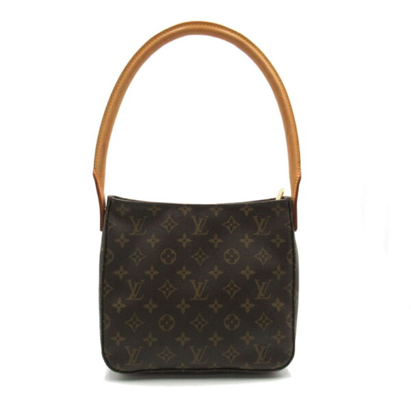 2106800544404 2 Louis Vuitton Looping MM Shoulder Bag Monogram Brown