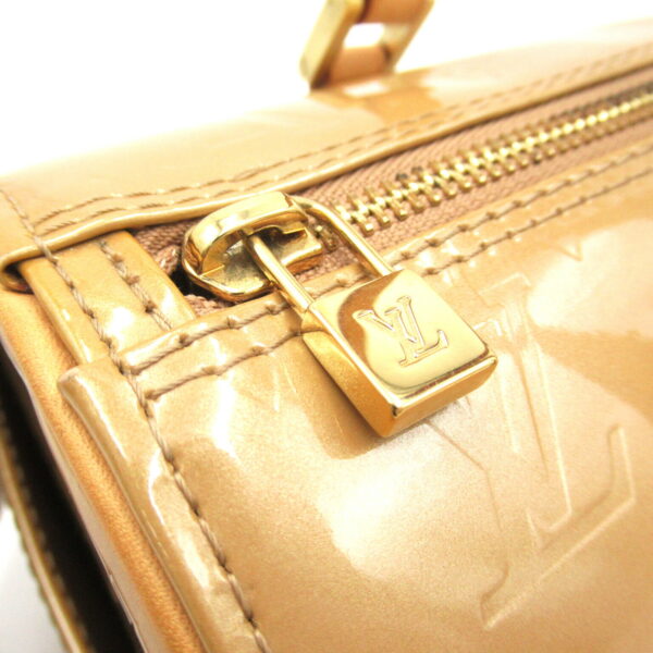 2106800545616 8 Louis Vuitton Bedford Handbag Patent Vernis Beige