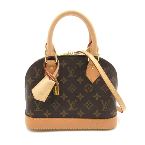 2106800547504 1 Louis Vuitton Alma BB 2WAY Shoulder Bag Monogram Brown