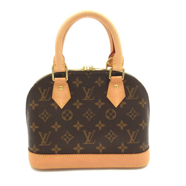 2106800547504 2 Louis Vuitton Alma BB 2WAY Shoulder Bag Monogram Brown