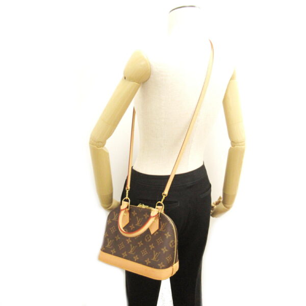 2106800547504 5 Louis Vuitton Alma BB 2WAY Shoulder Bag Monogram Brown