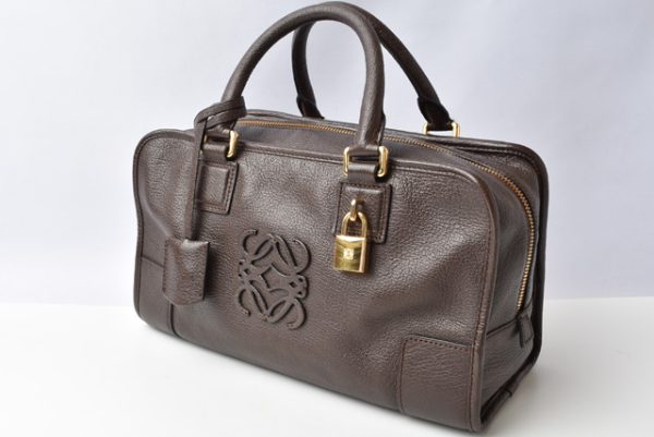 210715 to 09 lo 2 Loewe Handbag Amazona 28 Brown