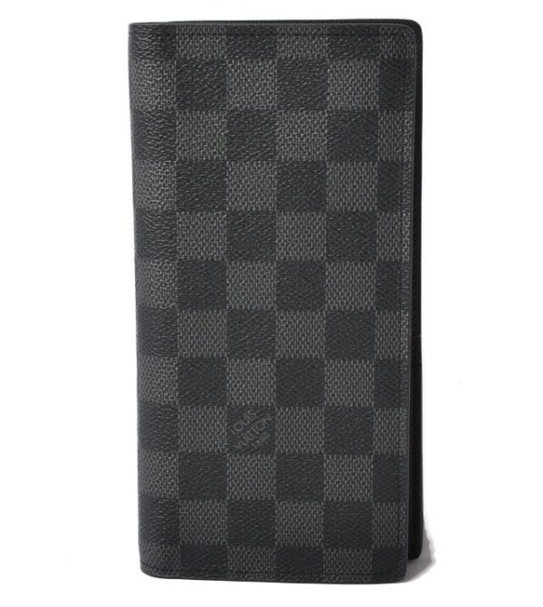 210715 to 20 lv 1 Louis Vuitton Brother Wallet Long Damier Graphite