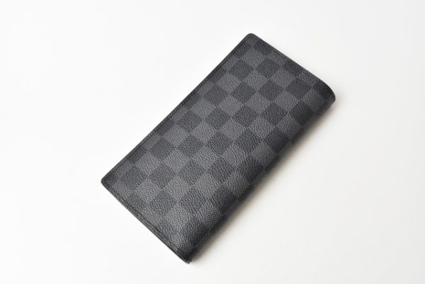 210715 to 20 lv 2 Louis Vuitton Long Wallet Portefeuille Brother Damier Graphite