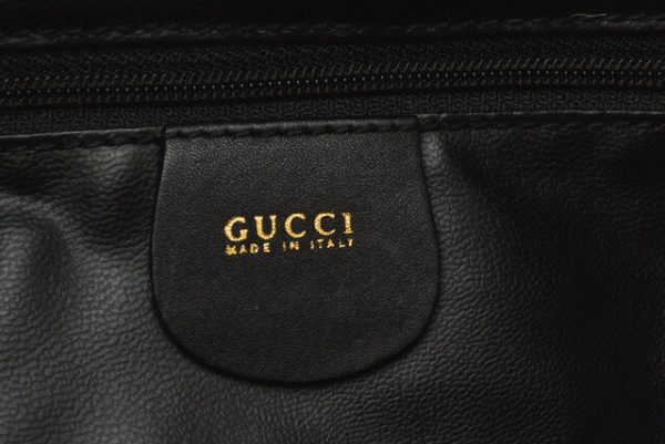 210715 to 43 g 10 Gucci Handbag Bamboo Black