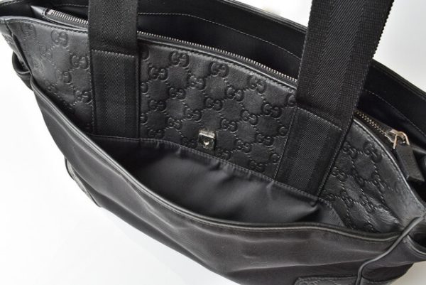 210715 to 45 g 5 Gucci Tote Bag Guccisima Black