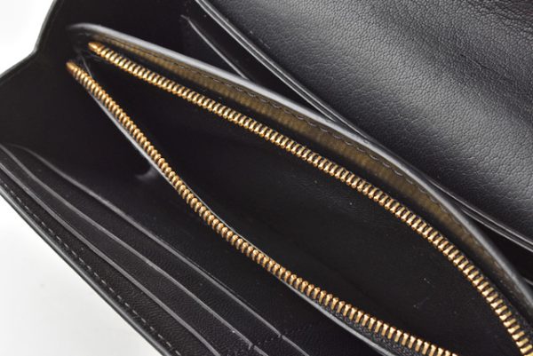 210715 to 47 lv 9 Louis Vuitton Long Wallet Porte Feuille Vivienne Parnasea Black