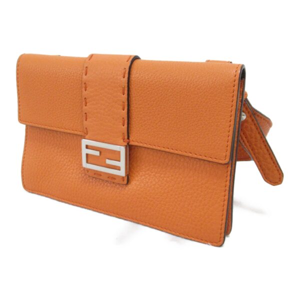 2107600949536 4 Fendi Pochette Shoulder Bag Orange