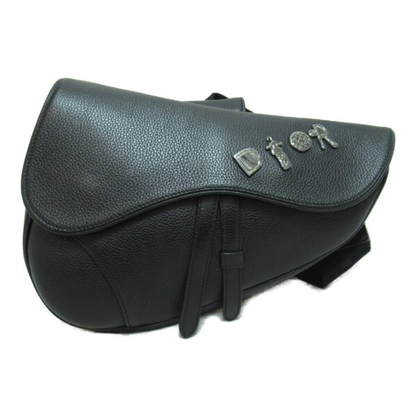 2107600969206 3 Dior Saddle Shoulder Bag Black