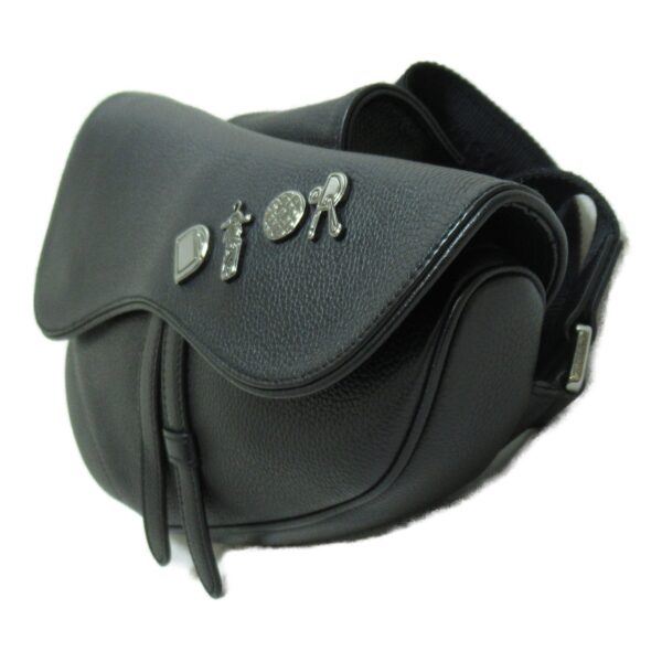 2107600969206 4 Dior Saddle Shoulder Bag Black