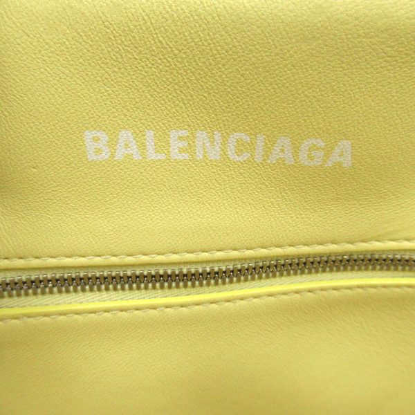 2107600974095 9 BALENCIAGA Bistro Bucket XS 2way shoulder bag yellow