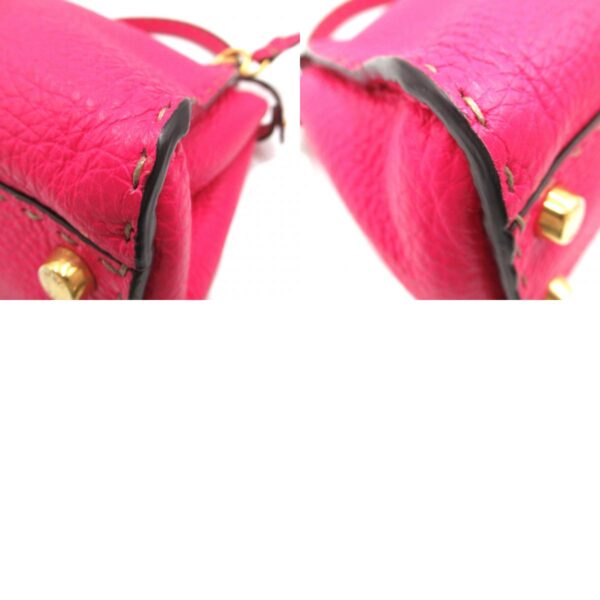 2107600974217 13c Fendi Selleria Peekaboo 2Way Shoulder Bag Pink