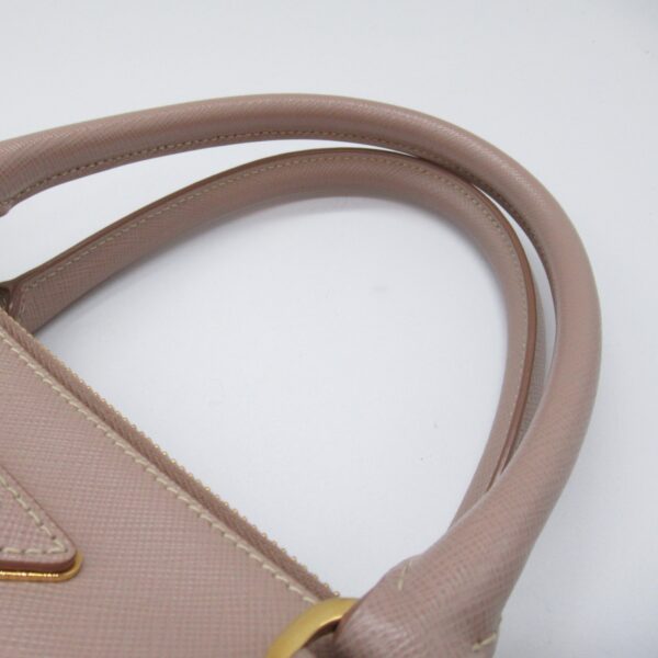 2107600979663 11 Prada 2Way Saffiano Tote Bag Pink Beige