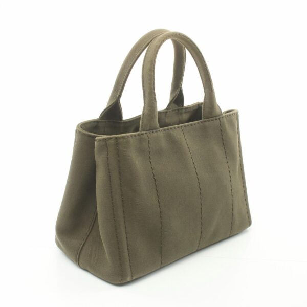 2107601003657 2 Prada Canapa Tote Bag Khaki