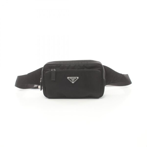 2107601003732 1 Prada Nylon Waist Bag Black