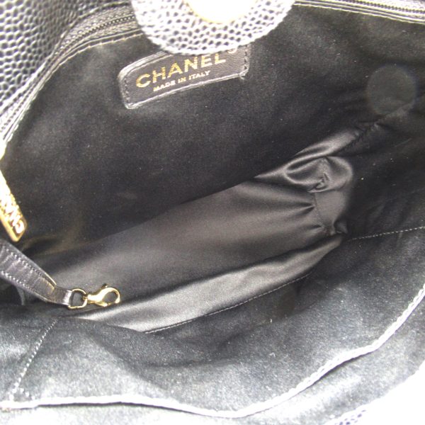 2107601004739 6 Chanel PST Tote Bag Caviar Skin Black