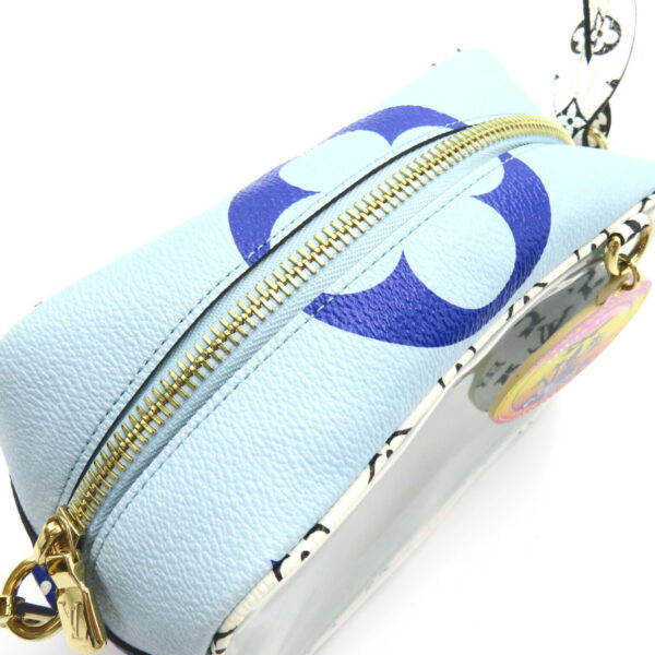 2107601005750 6 Louis Vuitton Beach Pouch Accessory Pouch Giant Blue