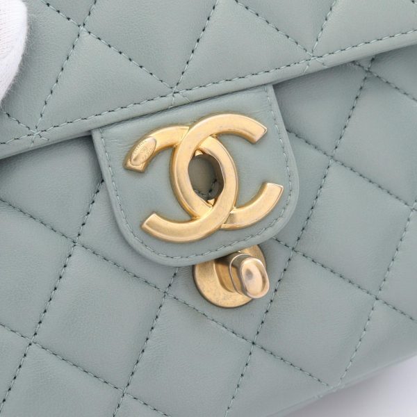 2107601007433 6 Chanel Mini Matelasse Shoulder Bag Blue