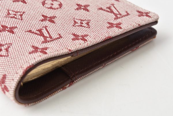 210907 106 19 lv 4 Louis Vuitton Agenda PM Notebook Monogram Mini Cherry Brown