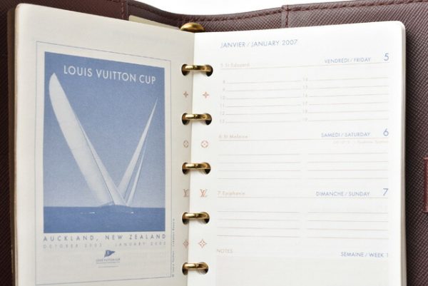 210907 106 19 lv 9 Louis Vuitton Agenda PM Monogram Mini Cherry Notebook