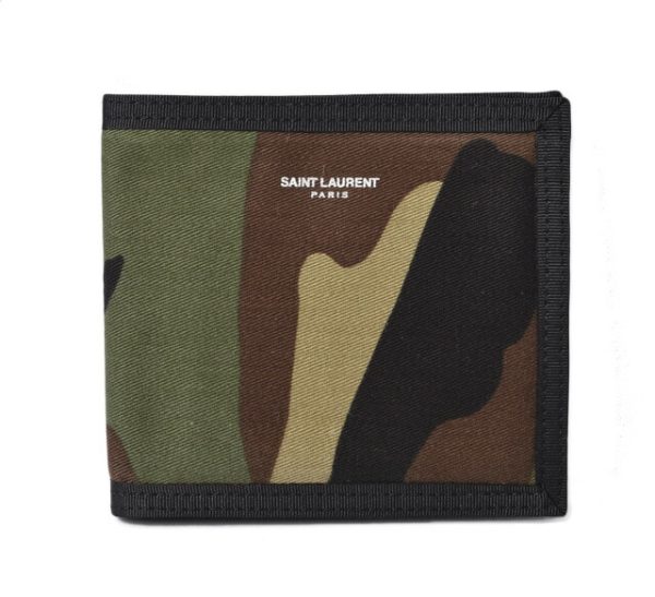 210913 621 1 ysl 1 Saint Laurent Folding Wallet Army Green