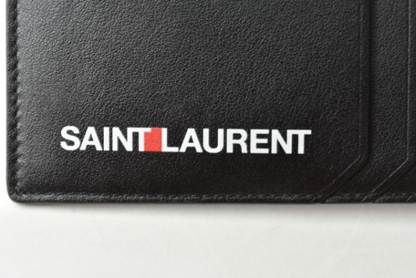 210913 621 4 ysl 5 Saint Laurent Coin Case Ship Pouch Calf Black