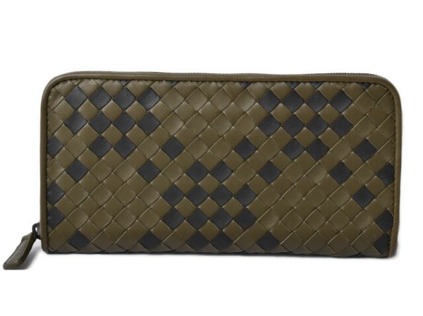 211122 853 2 bv 1 Bottega Veneta Long Wallet Khaki