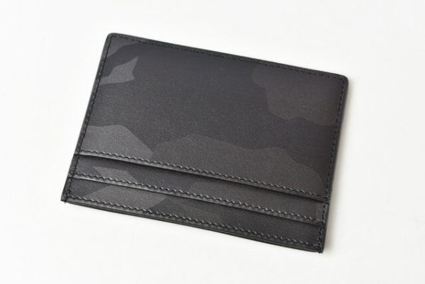 211206 867 1 ysl 3 Saint Laurent Card Case Camouflage Black