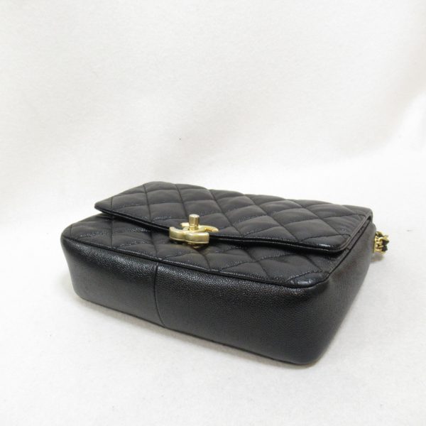 2118300047866 5 Chanel Matelasse Chain Shoulder Bag Black