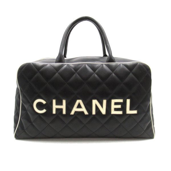 2118300053607 2 Chanel Bag Black White