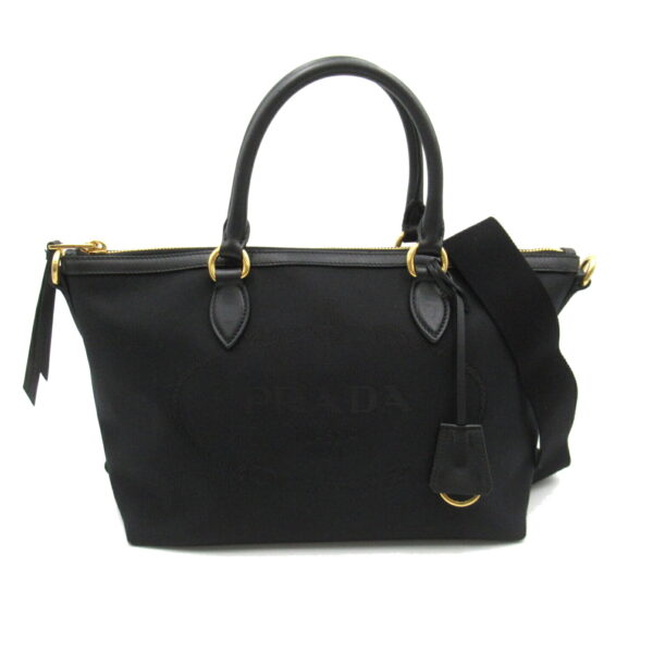 2118300054185 1 Prada 2WAY Shoulder Bag Black