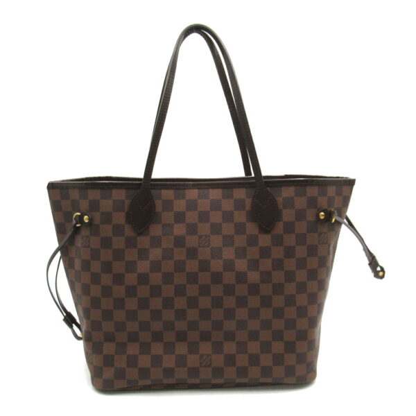 2118300056134 2 Louis Vuitton Neverfull MM Tote Bag Damier Brown