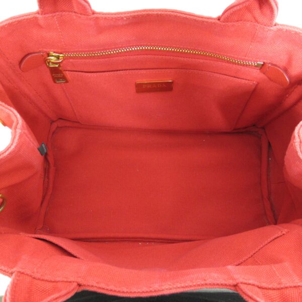 2118400110750 10 Prada Kanapa Tote Bag Red