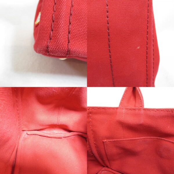 2118400110750 8c Prada Kanapa Tote Bag Red