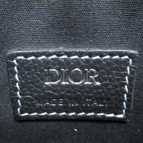 2118400117391 10 Dior Saddle Calf Pouch Black