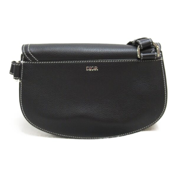 2118400117391 3 Dior Saddle Calf Pouch Black