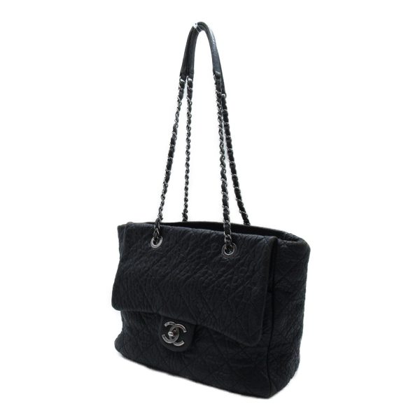 2118400120445 4 Chanel Chain Tote Bag Black