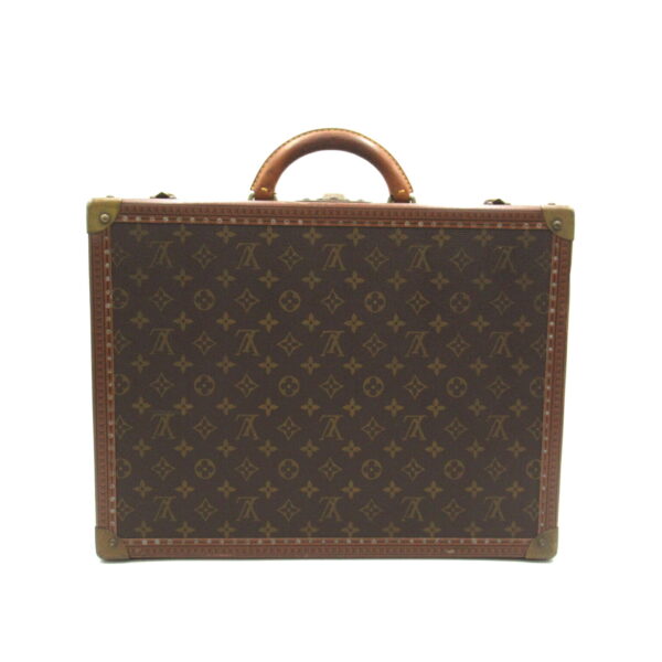 2118400140269 2 Louis Vuitton Coteville 45 Trunk Monogram Brown