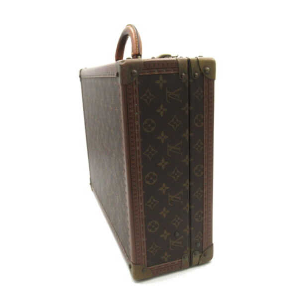 2118400140269 3 Louis Vuitton Coteville 45 Trunk Monogram Brown