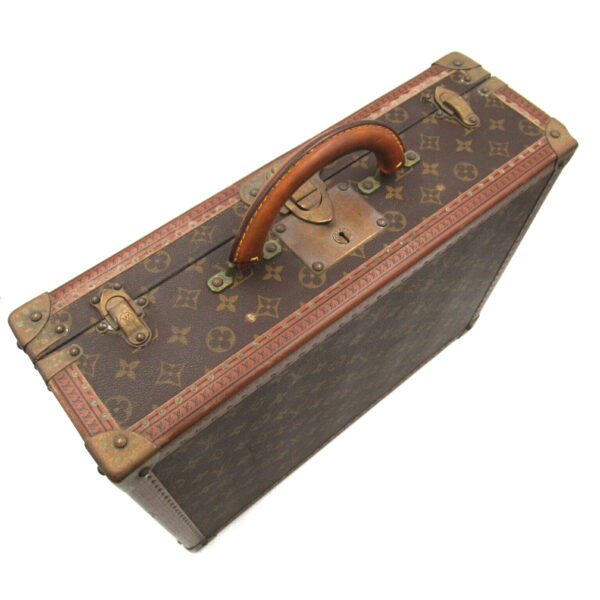 2118400140269 4 Louis Vuitton Coteville 45 Trunk Monogram Brown