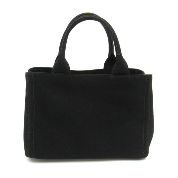 2118400140405 3 Prada 2WAY Canapa Tote Bag Black